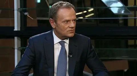 Donald Tusk interviev in "Tak Jest" TVN24