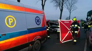 Utrudnienia na krajowej "siódemce"