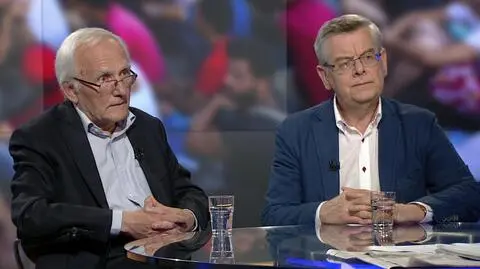 Janusz Czapiński i Tomasz Nałęcz w "Faktach po Faktach"