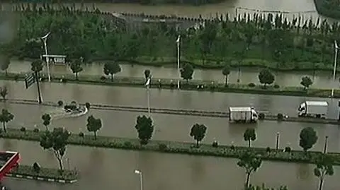 Tajfun nad Chinami i Tajwanem