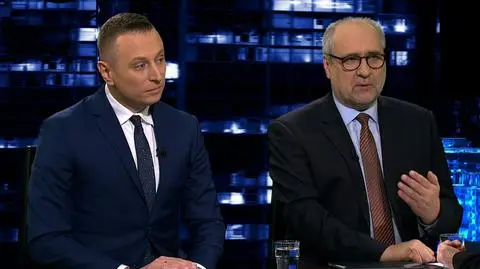 Krzysztof Brejza i Grzegorz Długi w "Kropce nad i" w TVN24