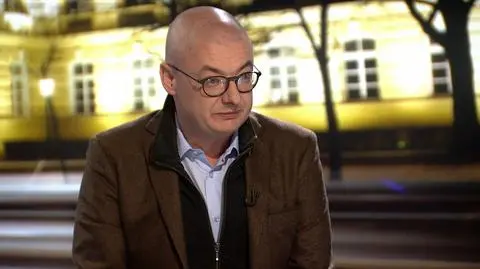 Michał Kamiński w "Faktach po Faktach" w TVN24