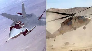 Dokumenty dotyczyły samolotów i śmigłowców bojowych, a także systemów obrony przeciwrakietowej