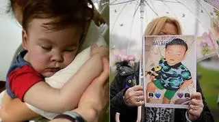 Alfie Evans został odłączony od aparatury podtrzymującej życie 23 kwietnia ("Fakty z Zagranicy" z 24.04.2018)