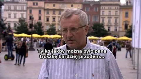 Marek Siwiec tego dnia nie miał cierpliwości