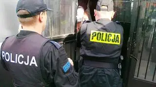 Mężczyzna został zatrzymany w poniedziałek rano