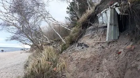 Morze odkryło bunkier 