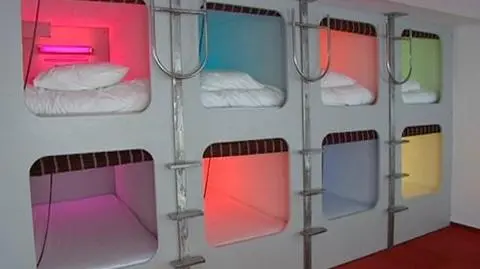 Noc w kapsule - jak w Japonii