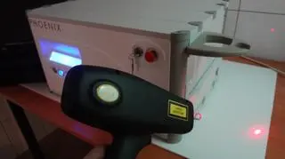 Laser sprowadzono z Anglii