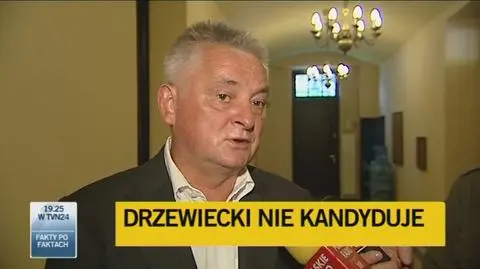 Drzewiecki: nie kandyduję