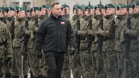 Prezydent i szef MON na zakończeniu ćwiczeń wojskowych Anakonda 18