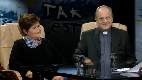 prof. Magadalena Środa i ks. prof. Andrzej Kobyliński w Tak Jest