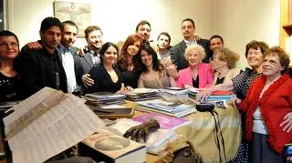 Spotkanie połączonych rodzin z prezydent Cristiną de Kirchner