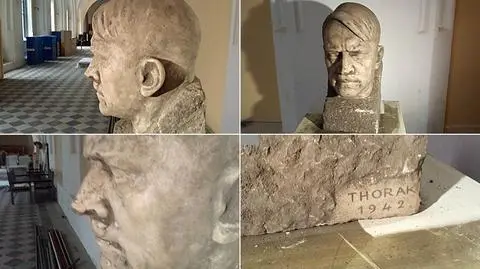 Autorem rzeźby jest Thorak - nadworny rzeźbiarz Hitlera.