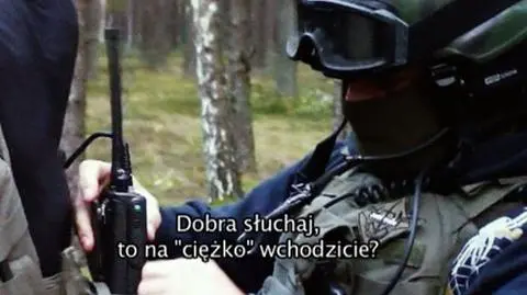 Akcja CBŚ w relacji oficerów