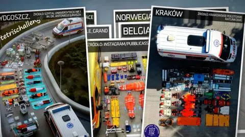 Polskie ekipy ratunkowe dołączyły do wyzwania Tetris Challenge