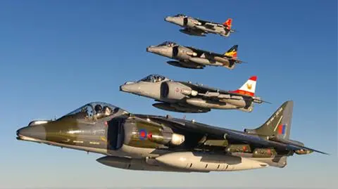 Harriery idą na emeryturę