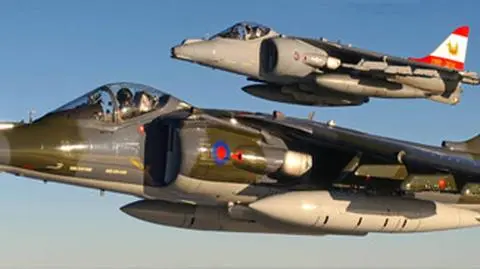Pożegnali słynne Harriery
