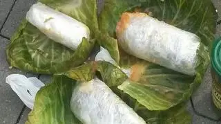 Gołąbki faszerowane marihuaną i amfetaminą 