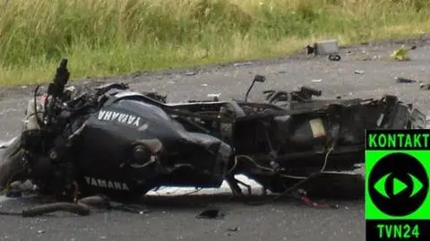 Terenówka zabiła motocyklistę
