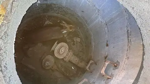 Koziołek wpadł do studni