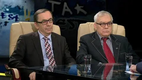 prof. Zdzisław Kik i prof. Ireneusz Krzemiński w Tak jest