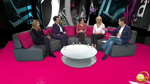 Anna Milczanowska i Ewa Kopacz były wśród gości programu "Babilon"