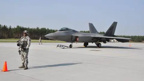 F-22 w polskim Powidzu