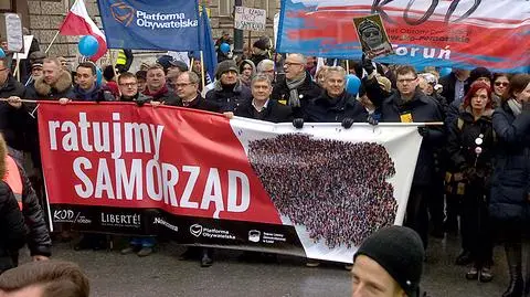 Sprzeciwiają się zawłaszczaniu samorządu przez państwo. Odpowiedź PiS