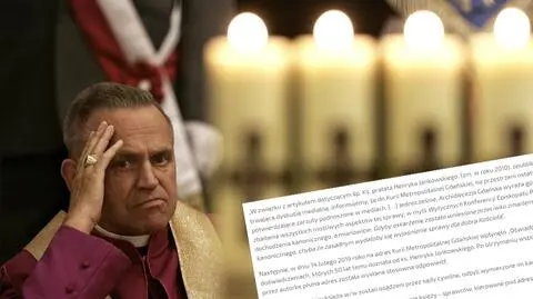 Oświadczenie kurii na temat księdza Jankowskiego 