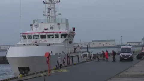Spłonął jacht na Bałtyku. 20 mil na północ od Helu