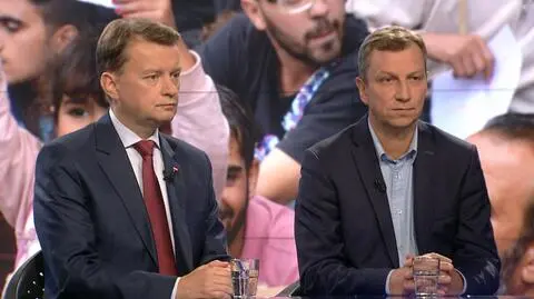 Mariusz Błaszczak i Andrzej Halicki w Faktach po Faktach
