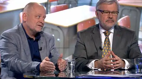 Strajk nauczycieli. Wittkowicz i Warski w Faktach po Faktach