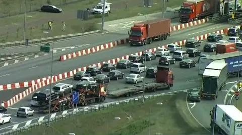 Wakacyjne korki na autostradzie A1