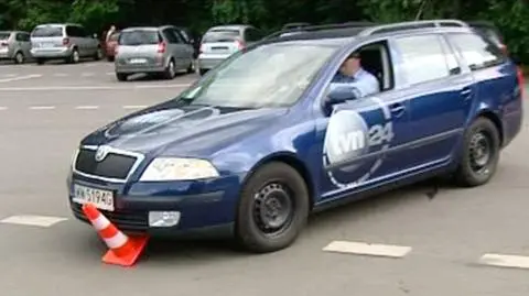 Reporter TVN24 jechał "na kacu". Wjechał do "garażu sąsiada"