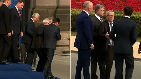 Problemy Junckera w czasie szczytu NATO. Pomagali mu inni przywódcy