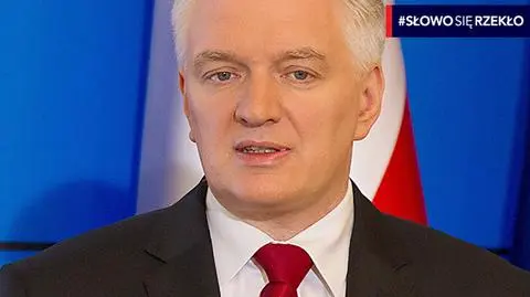 Gowin był przeciwny wysłania wojsk polskich na Bliski Wschód.
