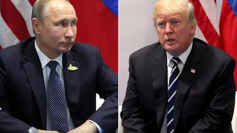 Historyczne spotkanie Putin-Trump (mat. "Faktów" z 07.07.2017)