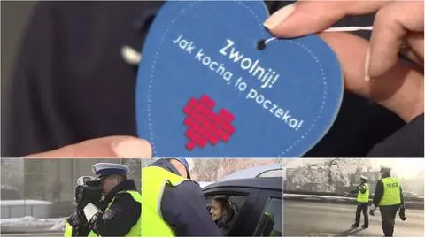 Policja rozdaje serduszka zamiast mandatów