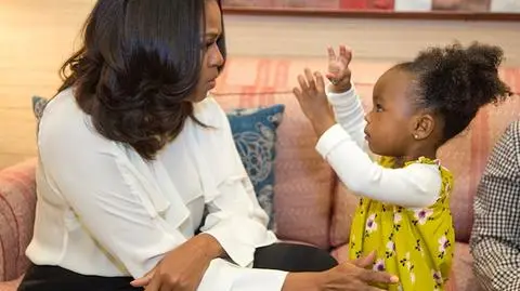 Michelle Obama i Parker Curry. Wideo ze spotkania
