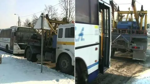 50 autobusów nie mogło ruszyć. Unieruchomił je mróz