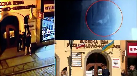 Zerwali i zniszczyli ukraińską flagę