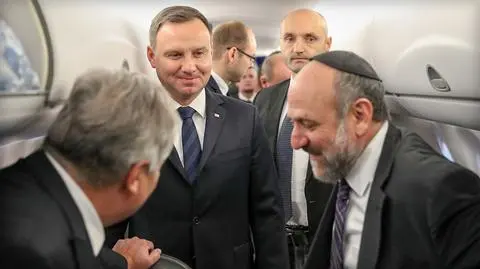 Prezydent na pogrzebie Peresa. Z nim Kwaśniewski i Schudrich