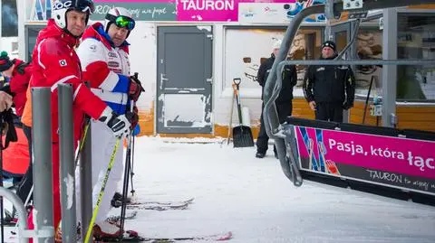 Prezydent Andrzej Duda na nartach