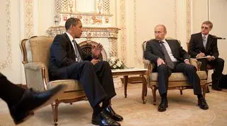 Barack Obama i Władimir Putin spotykają przeważnie w kuluarach