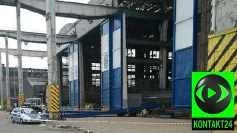 Brama
 runęła na stoczniowca. Nie żyje