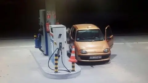 Zatankował i odjechał. Wszystko nagrał monitoring