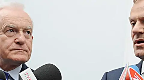 Tusk wypomina "Mury". Miller: Chodzę, gdzie chcę
