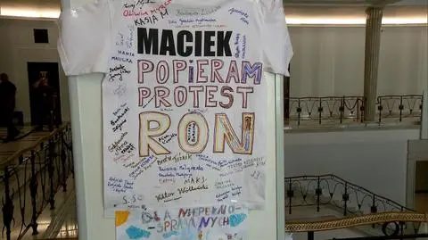 36th day of protest by the disabled and their carers in the building of the Sejm