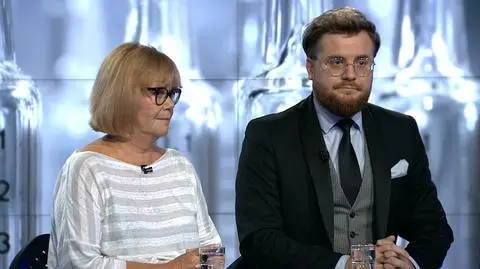 Joanna Solska i Jarosław Biliński w  "Faktach po Faktach"
